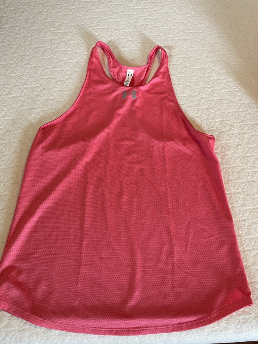 Under Armour Hot Pink Racerback Performance Tank